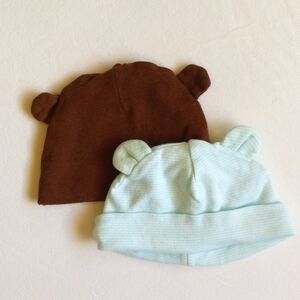 bundles 2-pack baby bear hats